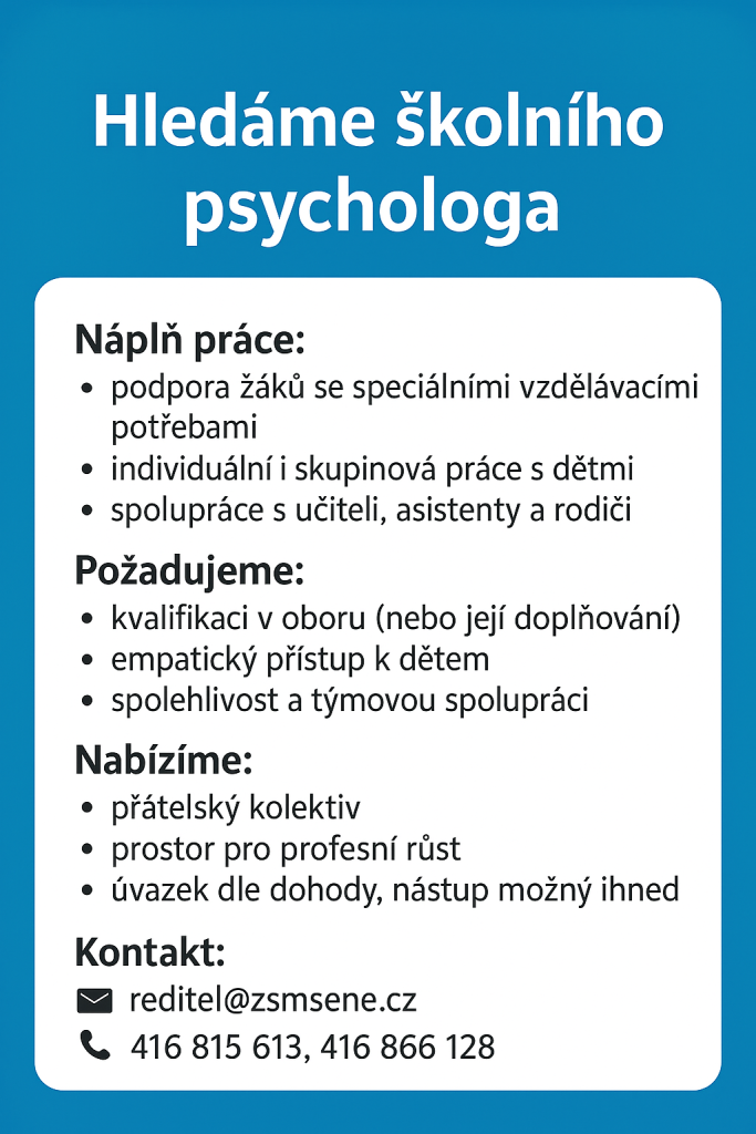 školní psycholog